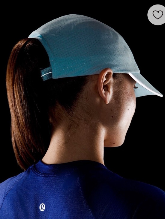 NWT Lululemon Fast and Free Running Hat WovenAir Pink Cap main image 4